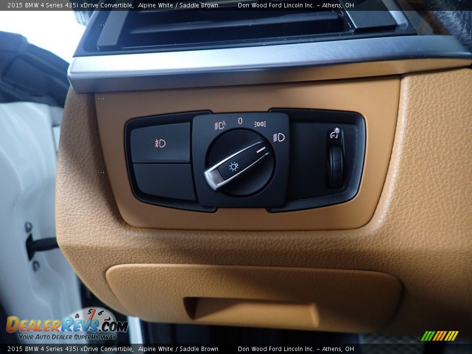 Controls of 2015 BMW 4 Series 435i xDrive Convertible Photo #31