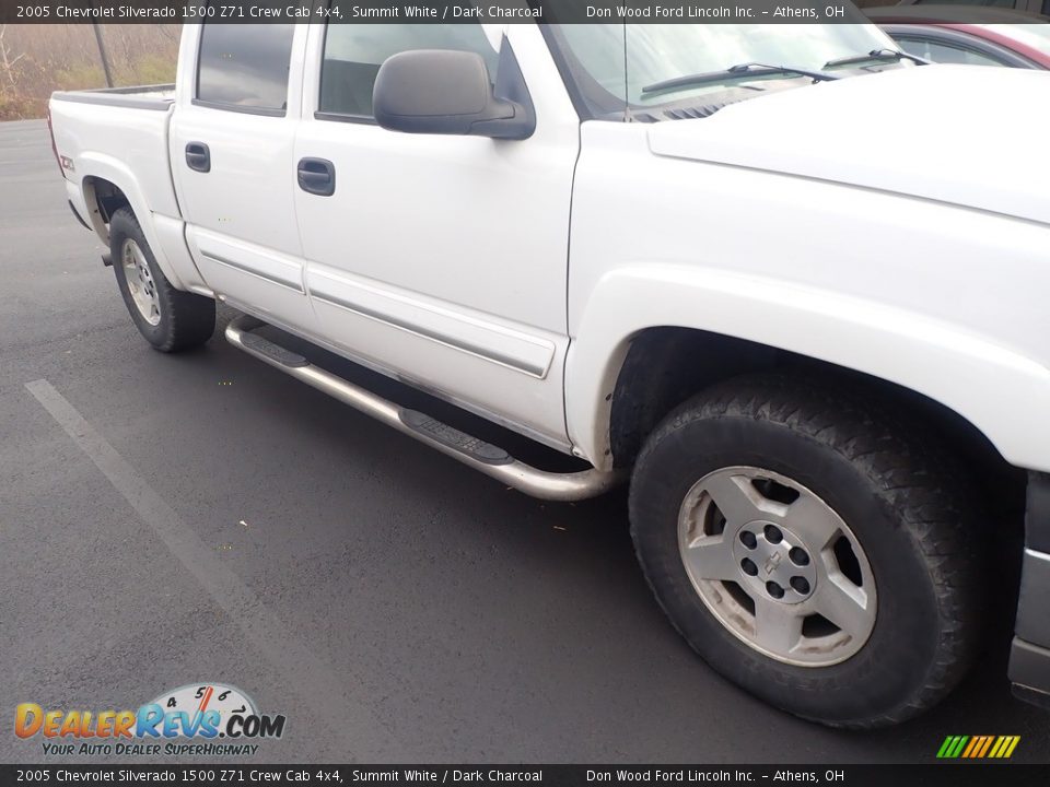 2005 Chevrolet Silverado 1500 Z71 Crew Cab 4x4 Summit White / Dark Charcoal Photo #3