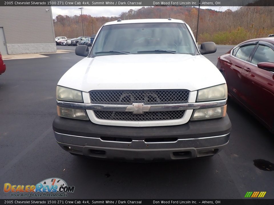 2005 Chevrolet Silverado 1500 Z71 Crew Cab 4x4 Summit White / Dark Charcoal Photo #4