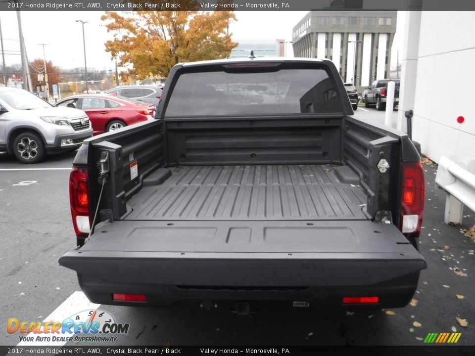 2017 Honda Ridgeline RTL AWD Crystal Black Pearl / Black Photo #7