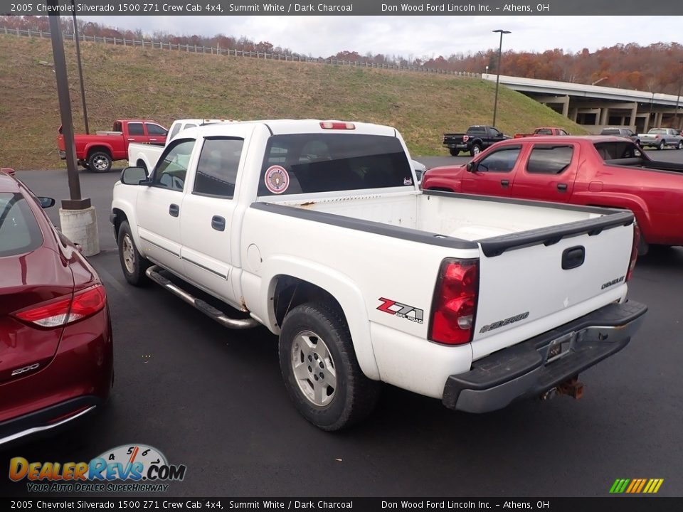 2005 Chevrolet Silverado 1500 Z71 Crew Cab 4x4 Summit White / Dark Charcoal Photo #9