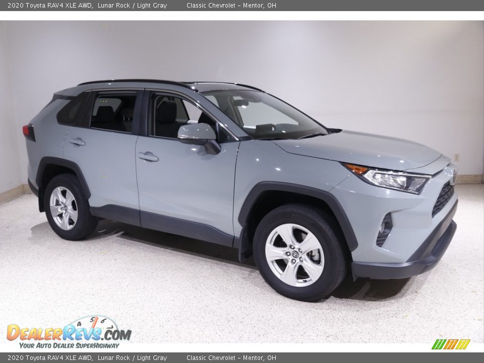 2020 Toyota RAV4 XLE AWD Lunar Rock / Light Gray Photo #1