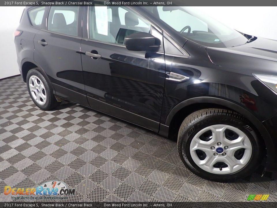 2017 Ford Escape S Shadow Black / Charcoal Black Photo #4