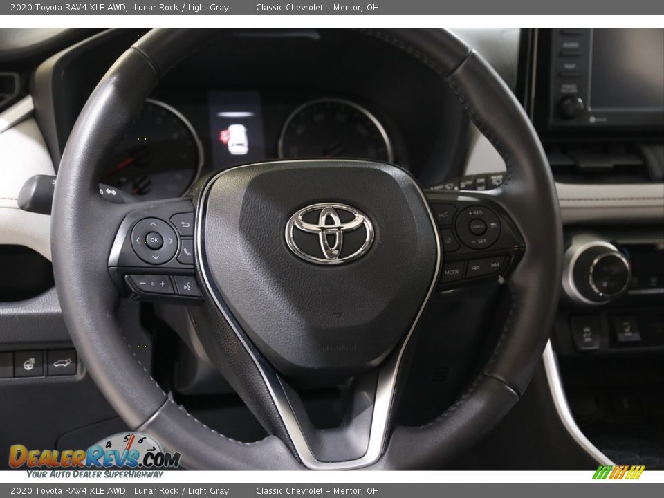 2020 Toyota RAV4 XLE AWD Lunar Rock / Light Gray Photo #7