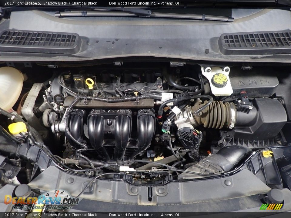 2017 Ford Escape S Shadow Black / Charcoal Black Photo #7