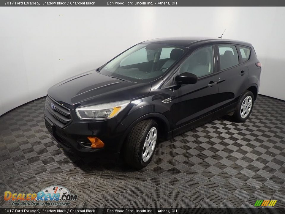 2017 Ford Escape S Shadow Black / Charcoal Black Photo #9