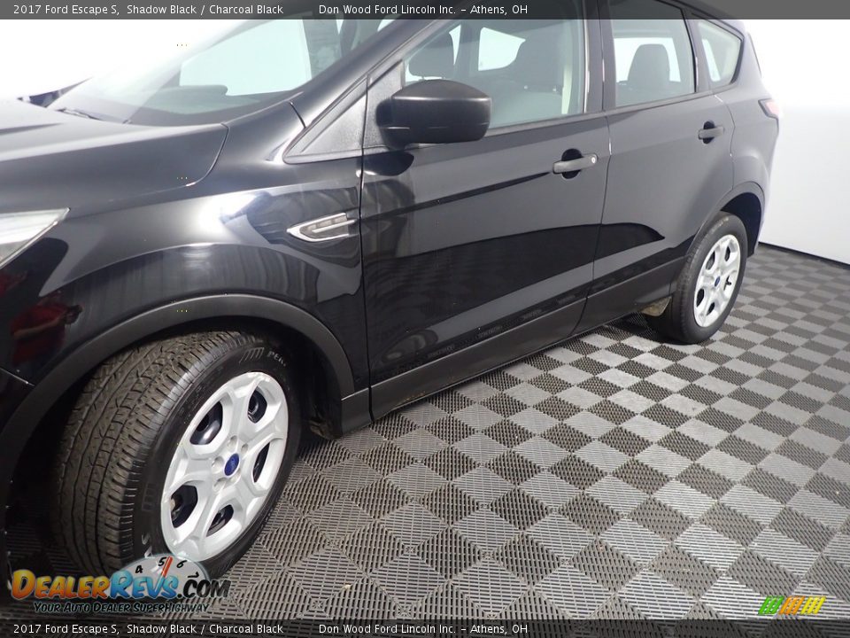 2017 Ford Escape S Shadow Black / Charcoal Black Photo #10