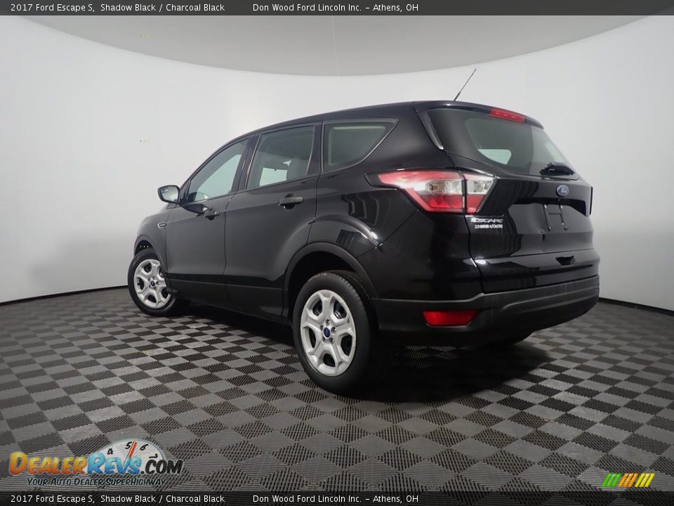 2017 Ford Escape S Shadow Black / Charcoal Black Photo #11