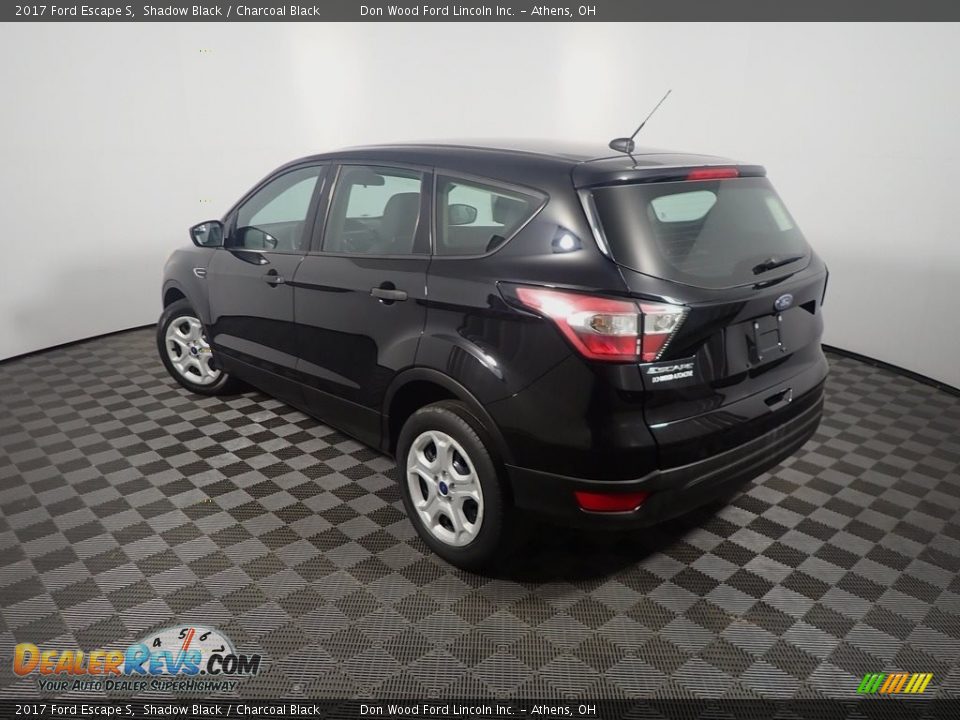 2017 Ford Escape S Shadow Black / Charcoal Black Photo #12