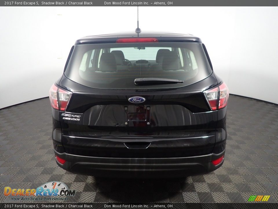 2017 Ford Escape S Shadow Black / Charcoal Black Photo #13