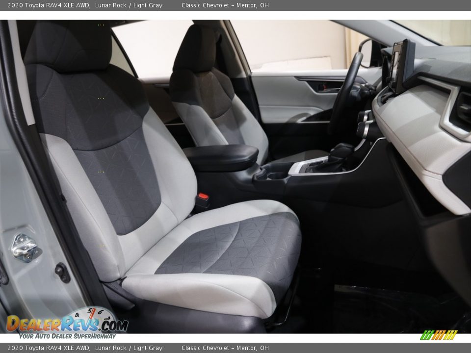 2020 Toyota RAV4 XLE AWD Lunar Rock / Light Gray Photo #14