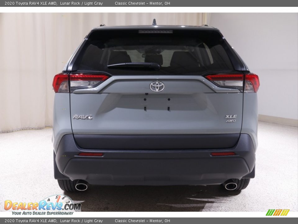 2020 Toyota RAV4 XLE AWD Lunar Rock / Light Gray Photo #17