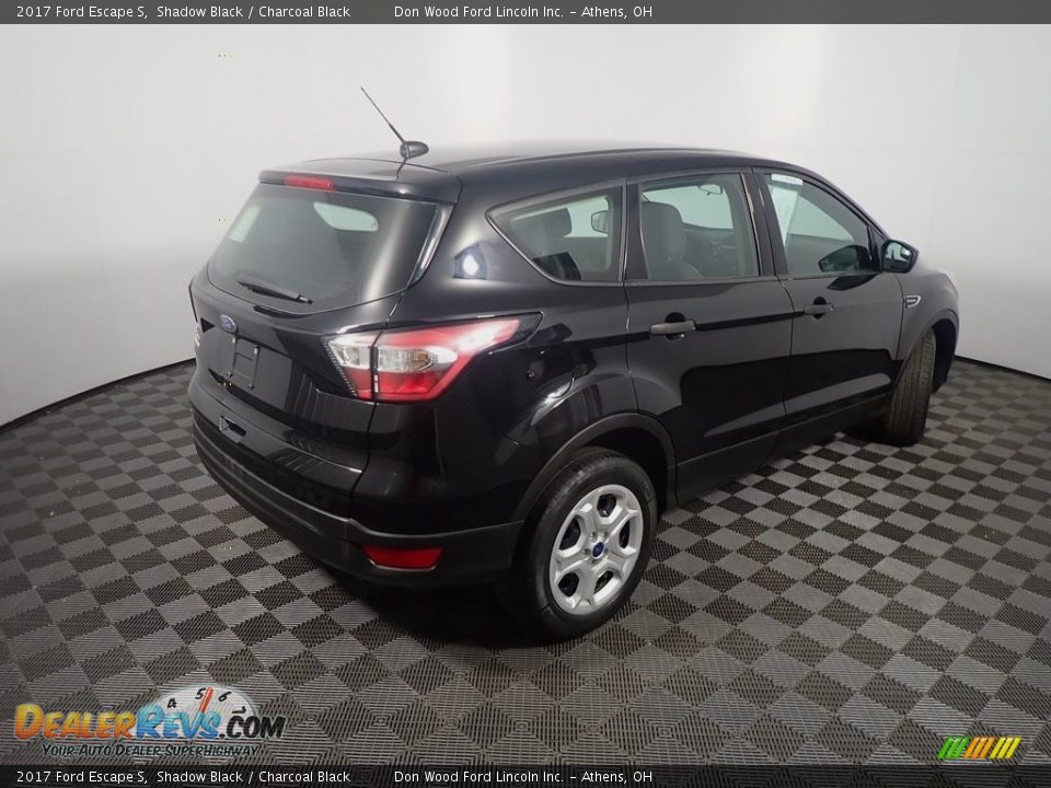 2017 Ford Escape S Shadow Black / Charcoal Black Photo #17