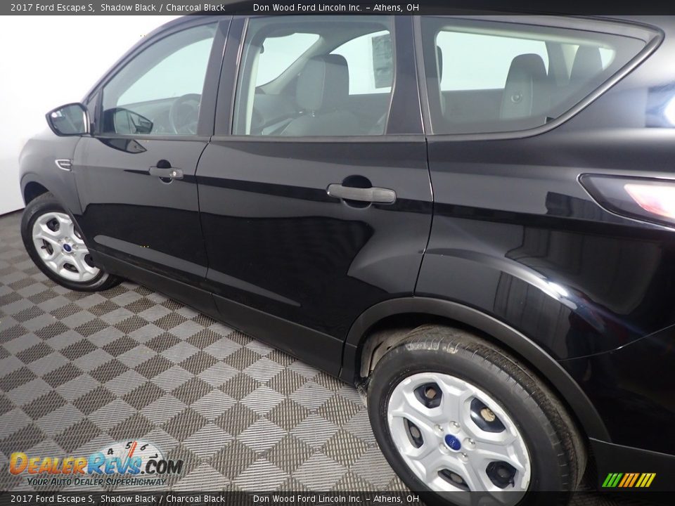 2017 Ford Escape S Shadow Black / Charcoal Black Photo #18