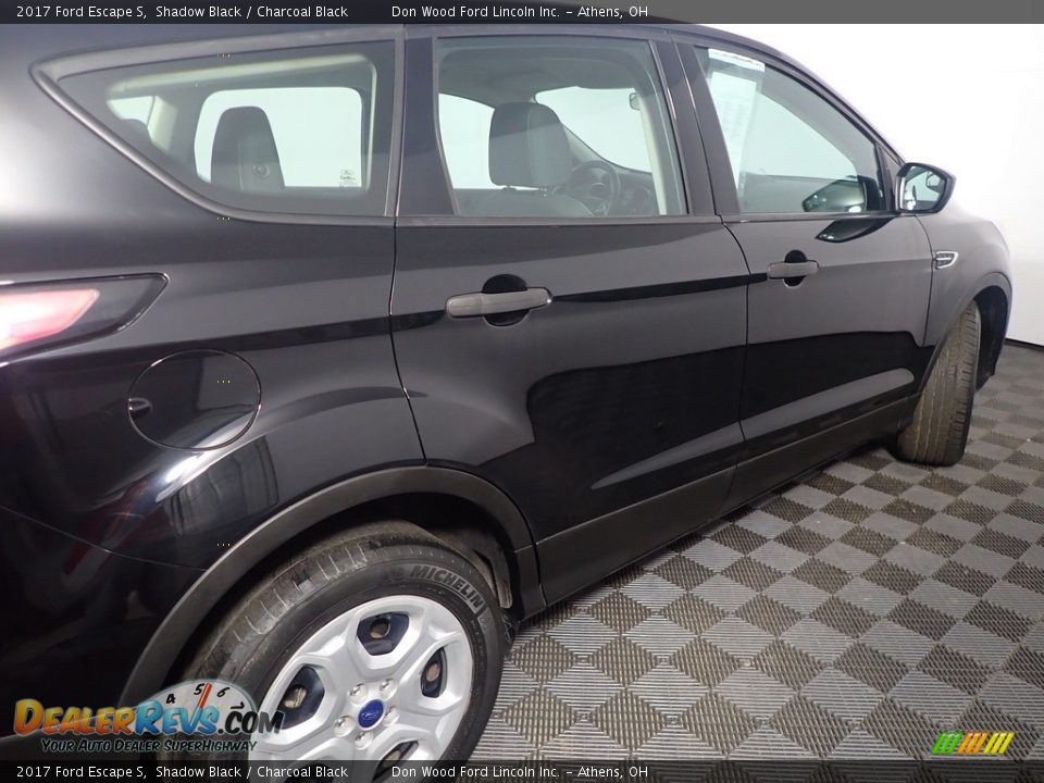 2017 Ford Escape S Shadow Black / Charcoal Black Photo #19