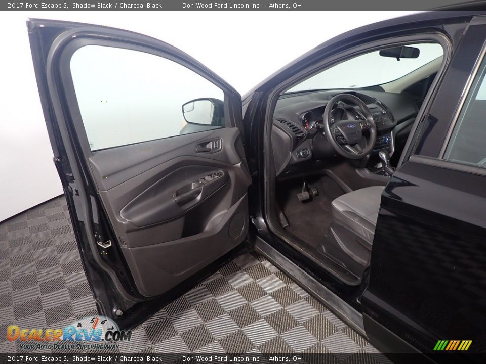 2017 Ford Escape S Shadow Black / Charcoal Black Photo #20