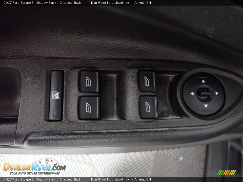2017 Ford Escape S Shadow Black / Charcoal Black Photo #21