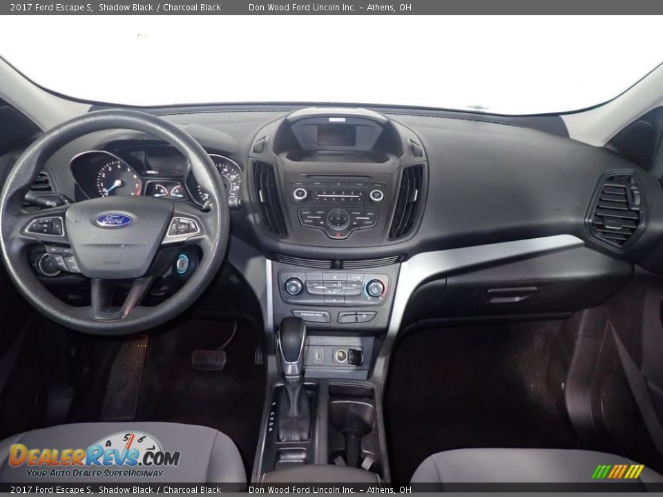 2017 Ford Escape S Shadow Black / Charcoal Black Photo #25