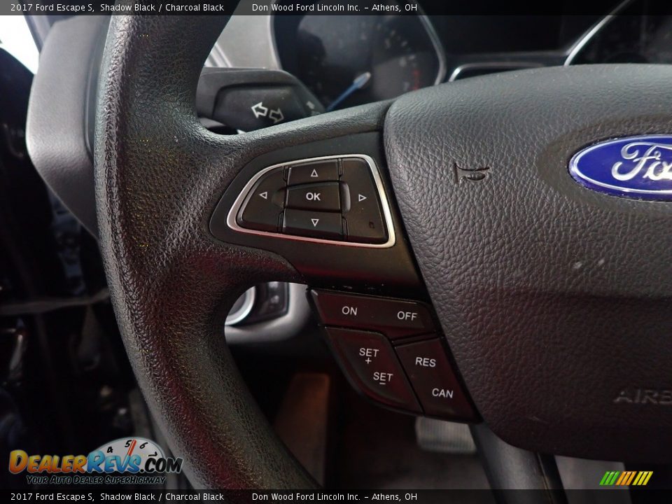 2017 Ford Escape S Shadow Black / Charcoal Black Photo #29