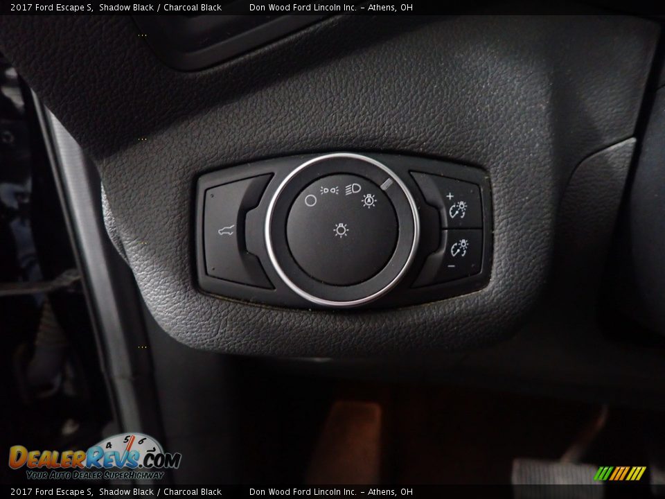 2017 Ford Escape S Shadow Black / Charcoal Black Photo #31