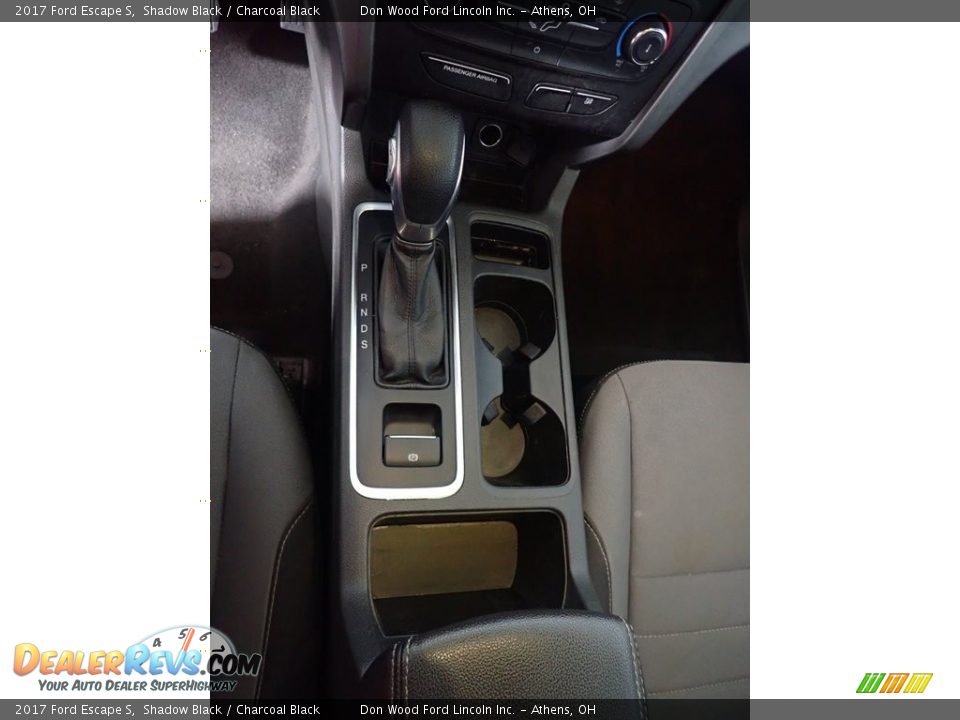 2017 Ford Escape S Shadow Black / Charcoal Black Photo #32