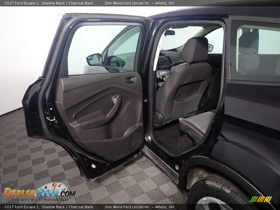 2017 Ford Escape S Shadow Black / Charcoal Black Photo #34