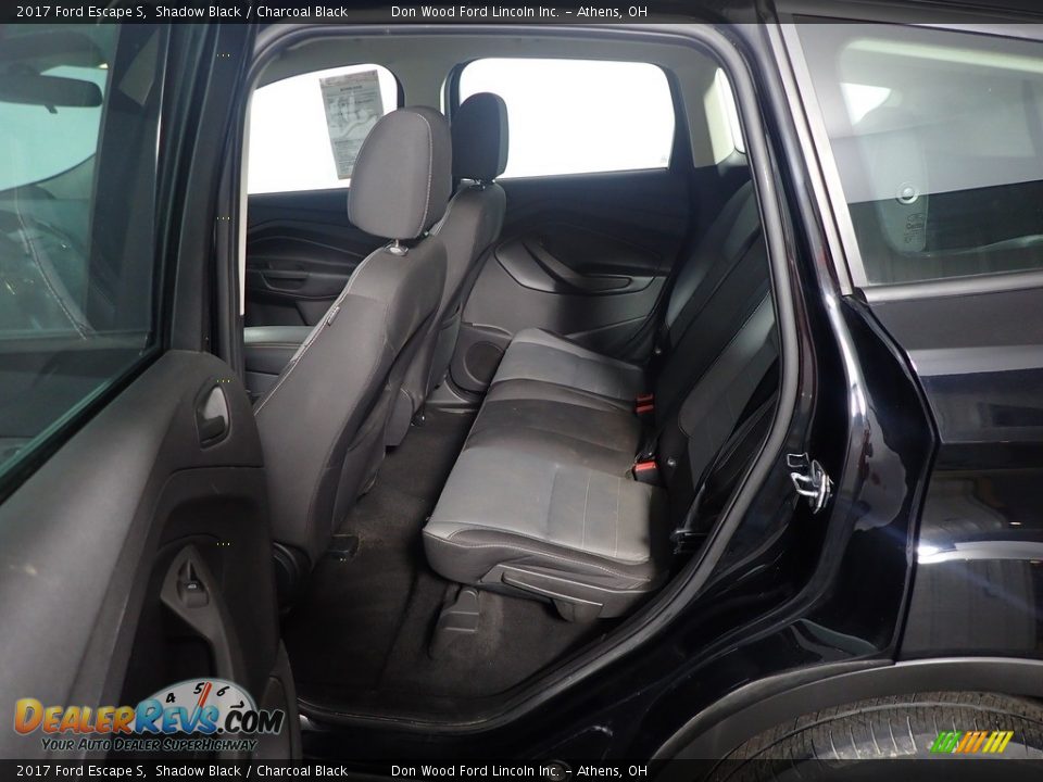 2017 Ford Escape S Shadow Black / Charcoal Black Photo #35