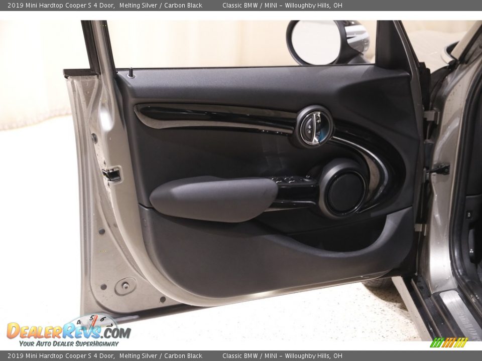 2019 Mini Hardtop Cooper S 4 Door Melting Silver / Carbon Black Photo #4