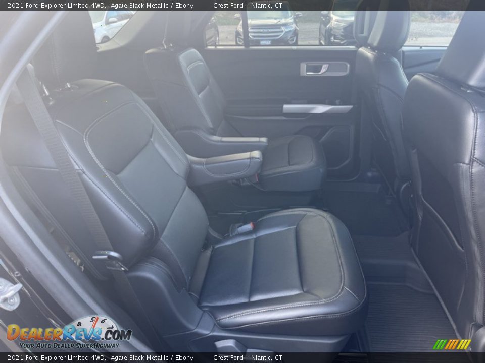 2021 Ford Explorer Limited 4WD Agate Black Metallic / Ebony Photo #16