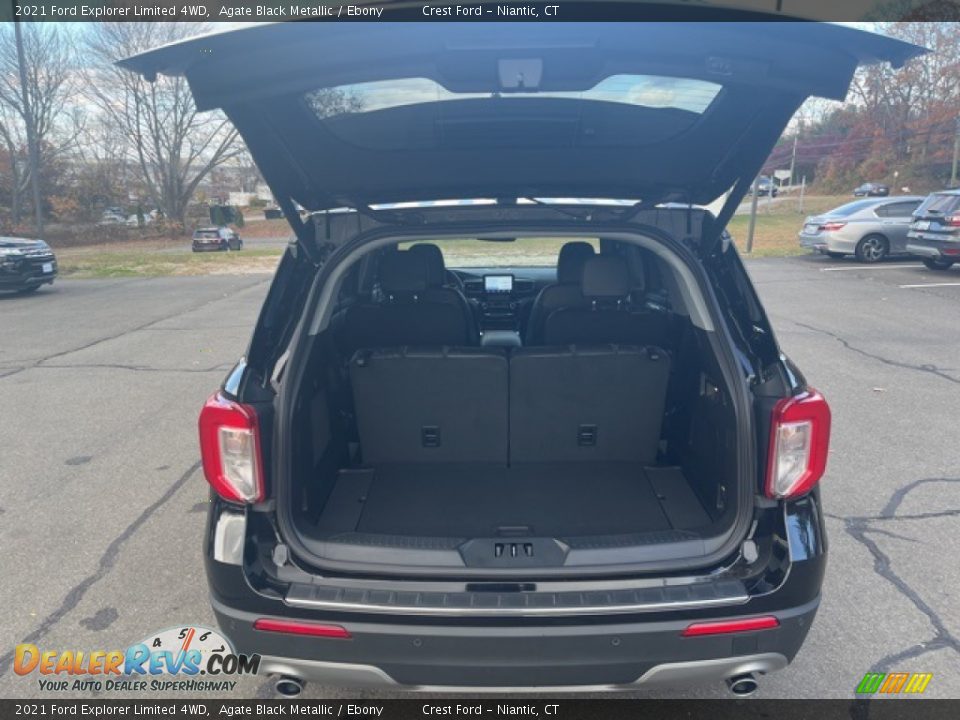 2021 Ford Explorer Limited 4WD Agate Black Metallic / Ebony Photo #17
