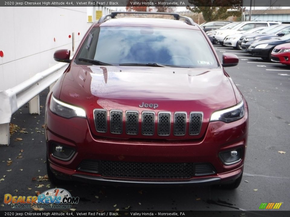 2020 Jeep Cherokee High Altitude 4x4 Velvet Red Pearl / Black Photo #4