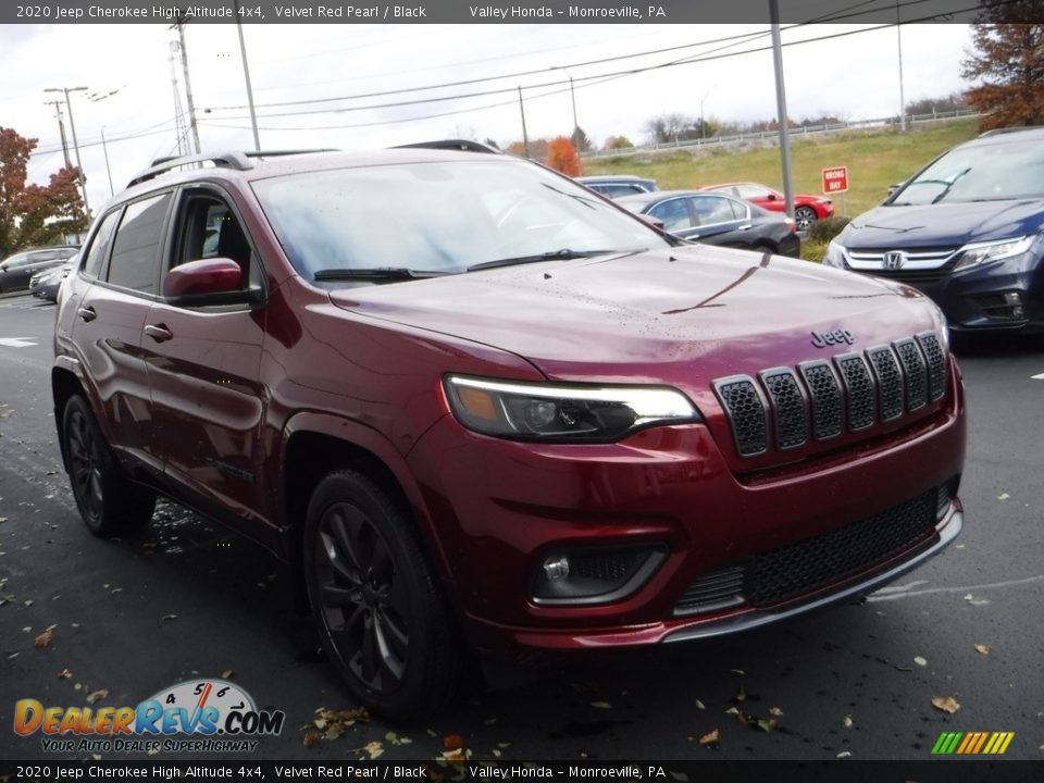 2020 Jeep Cherokee High Altitude 4x4 Velvet Red Pearl / Black Photo #5