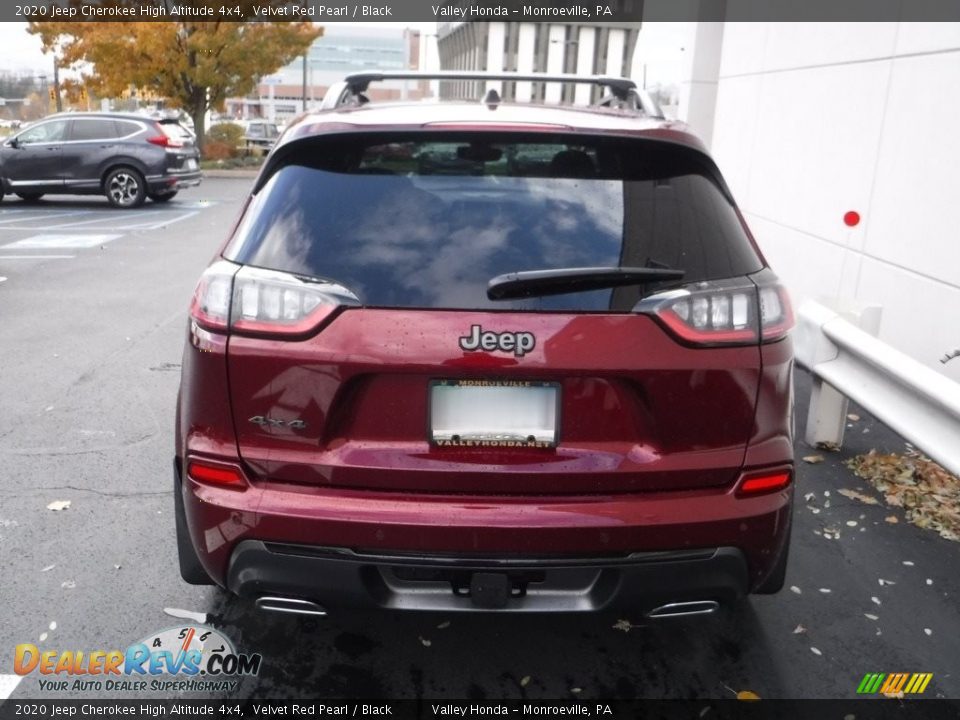 2020 Jeep Cherokee High Altitude 4x4 Velvet Red Pearl / Black Photo #6