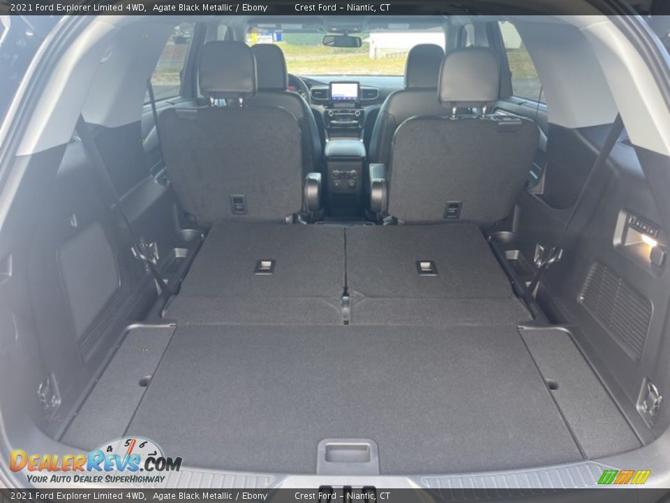 2021 Ford Explorer Limited 4WD Agate Black Metallic / Ebony Photo #19