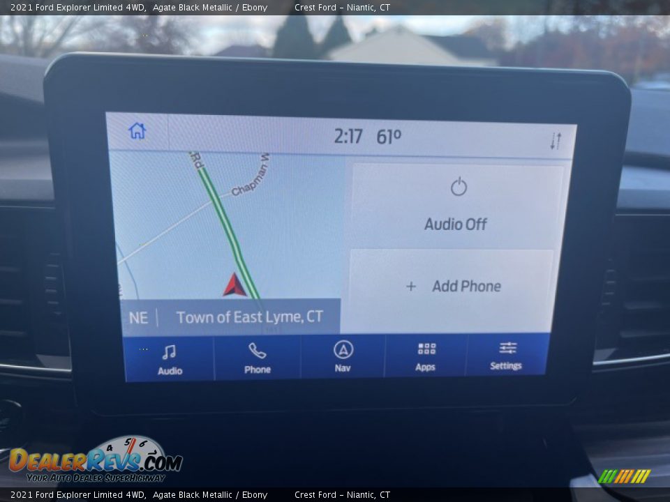 2021 Ford Explorer Limited 4WD Agate Black Metallic / Ebony Photo #23