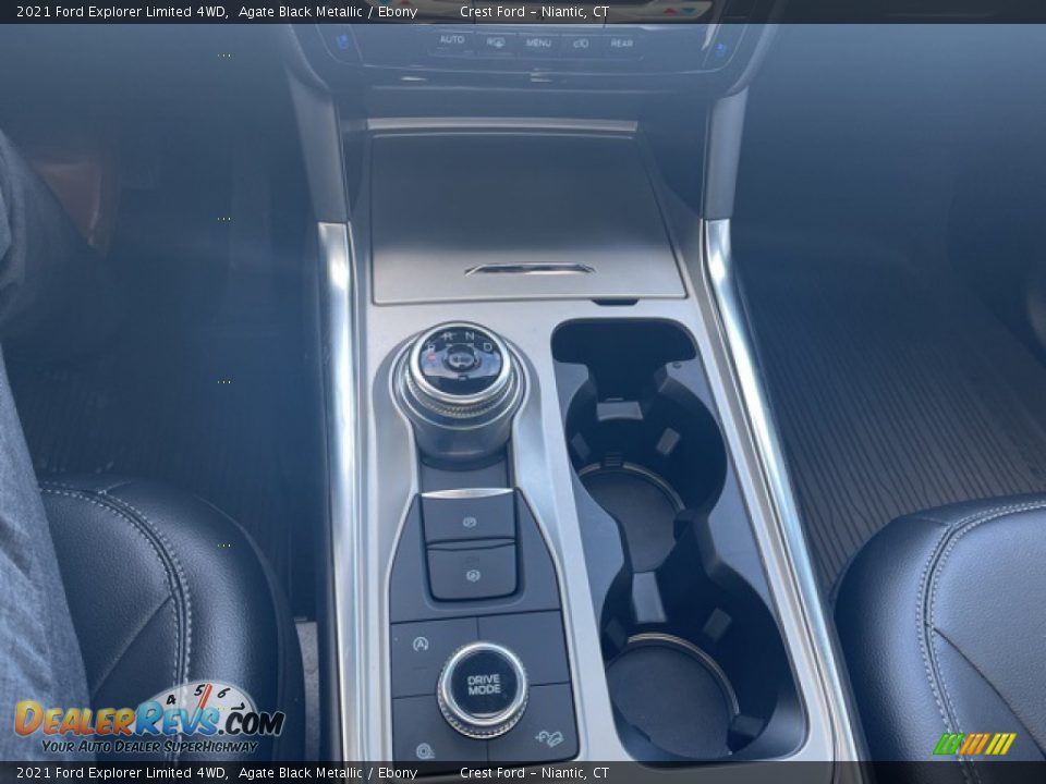 2021 Ford Explorer Limited 4WD Agate Black Metallic / Ebony Photo #28