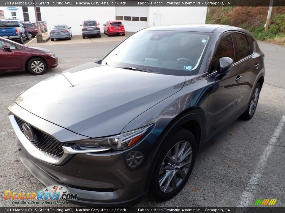 2019 Mazda CX-5 Grand Touring AWD Machine Gray Metallic / Black Photo #1