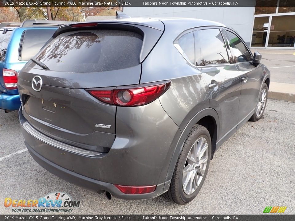 2019 Mazda CX-5 Grand Touring AWD Machine Gray Metallic / Black Photo #4