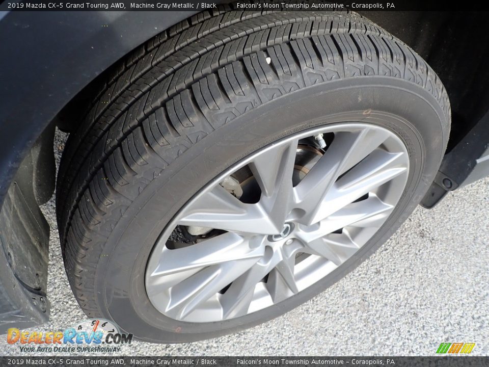 2019 Mazda CX-5 Grand Touring AWD Machine Gray Metallic / Black Photo #5