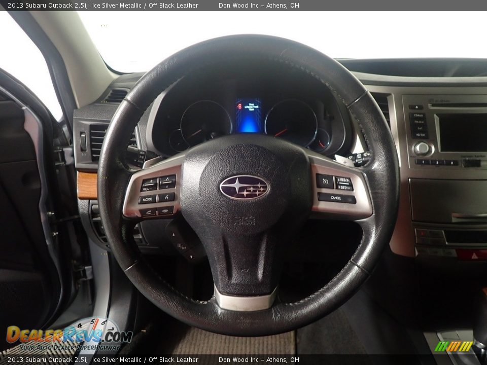 2013 Subaru Outback 2.5i Steering Wheel Photo #27