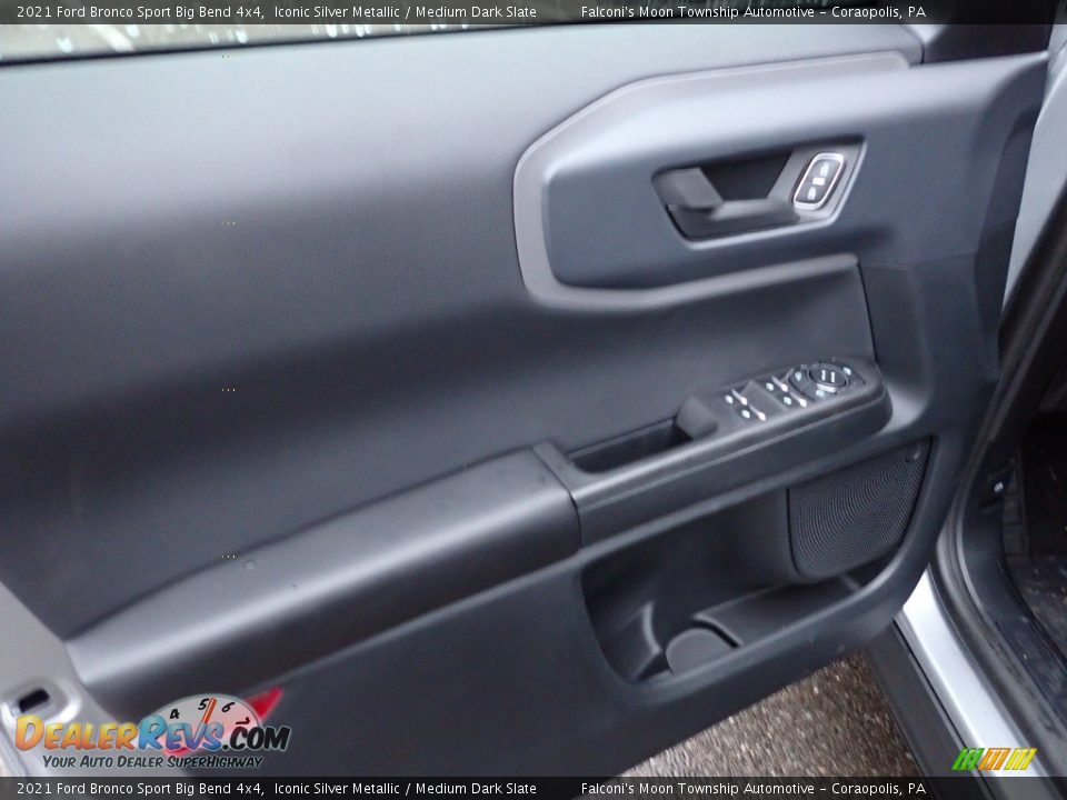 2021 Ford Bronco Sport Big Bend 4x4 Iconic Silver Metallic / Medium Dark Slate Photo #16