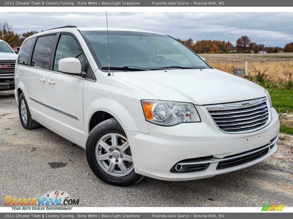 2011 Chrysler Town & Country Touring Stone White / Black/Light Graystone Photo #1