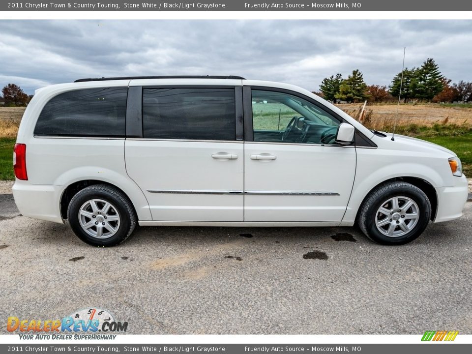 2011 Chrysler Town & Country Touring Stone White / Black/Light Graystone Photo #3