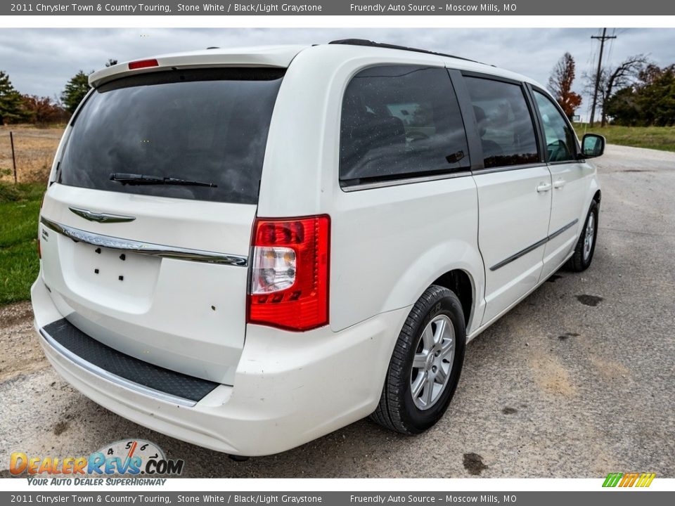 2011 Chrysler Town & Country Touring Stone White / Black/Light Graystone Photo #4