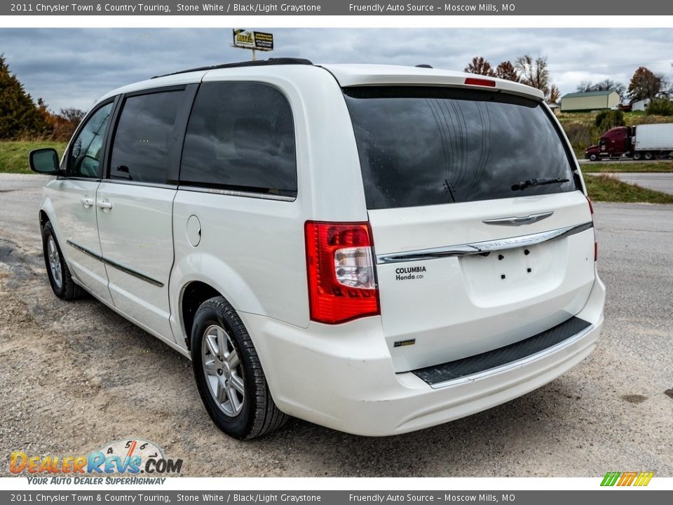 2011 Chrysler Town & Country Touring Stone White / Black/Light Graystone Photo #6