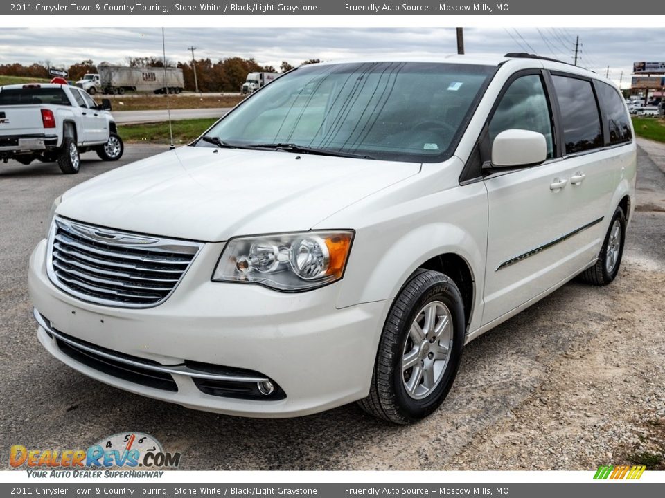 2011 Chrysler Town & Country Touring Stone White / Black/Light Graystone Photo #8