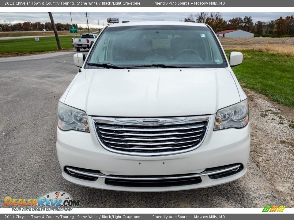 2011 Chrysler Town & Country Touring Stone White / Black/Light Graystone Photo #9