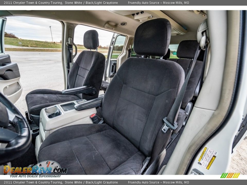 2011 Chrysler Town & Country Touring Stone White / Black/Light Graystone Photo #17