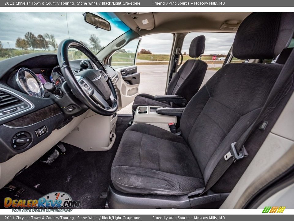 2011 Chrysler Town & Country Touring Stone White / Black/Light Graystone Photo #18