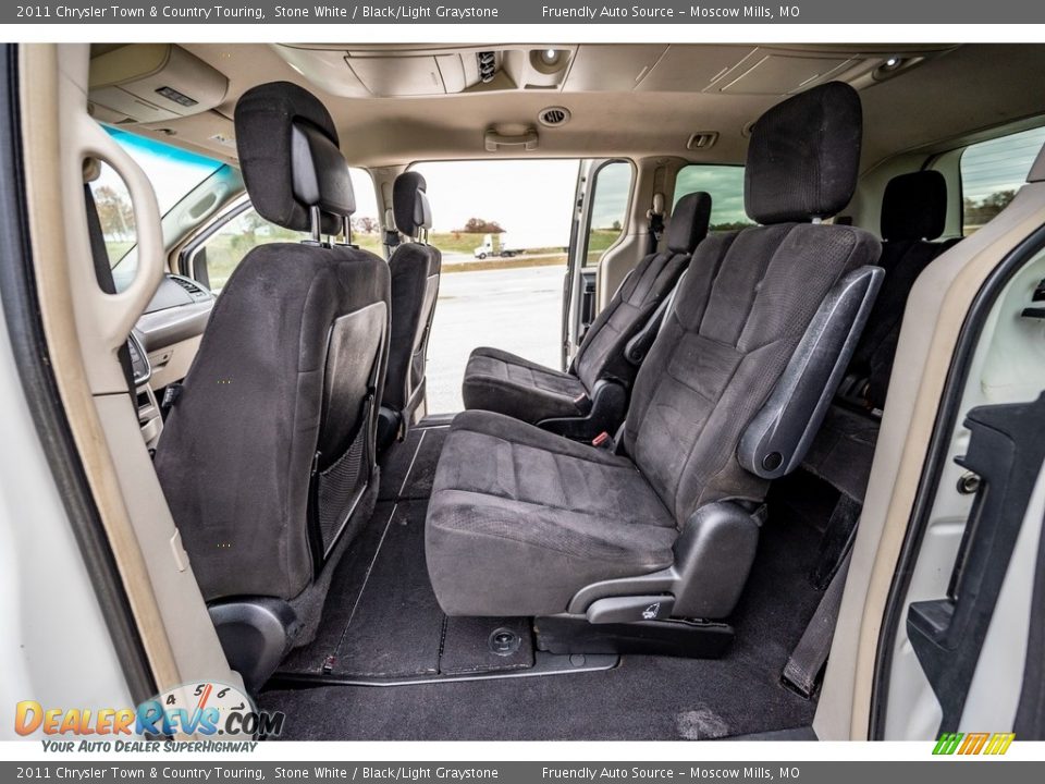 2011 Chrysler Town & Country Touring Stone White / Black/Light Graystone Photo #21